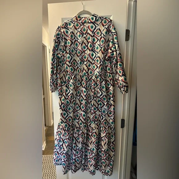 Anthropologie Maeve Bettina Tiered Dress - NWT - L - Picture 5 of 5